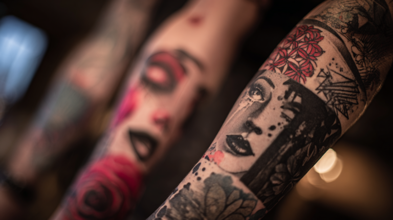 SKY Tattoo studio inspired tattoo guide collage modern styles minimalist realism watercolor neo traditional